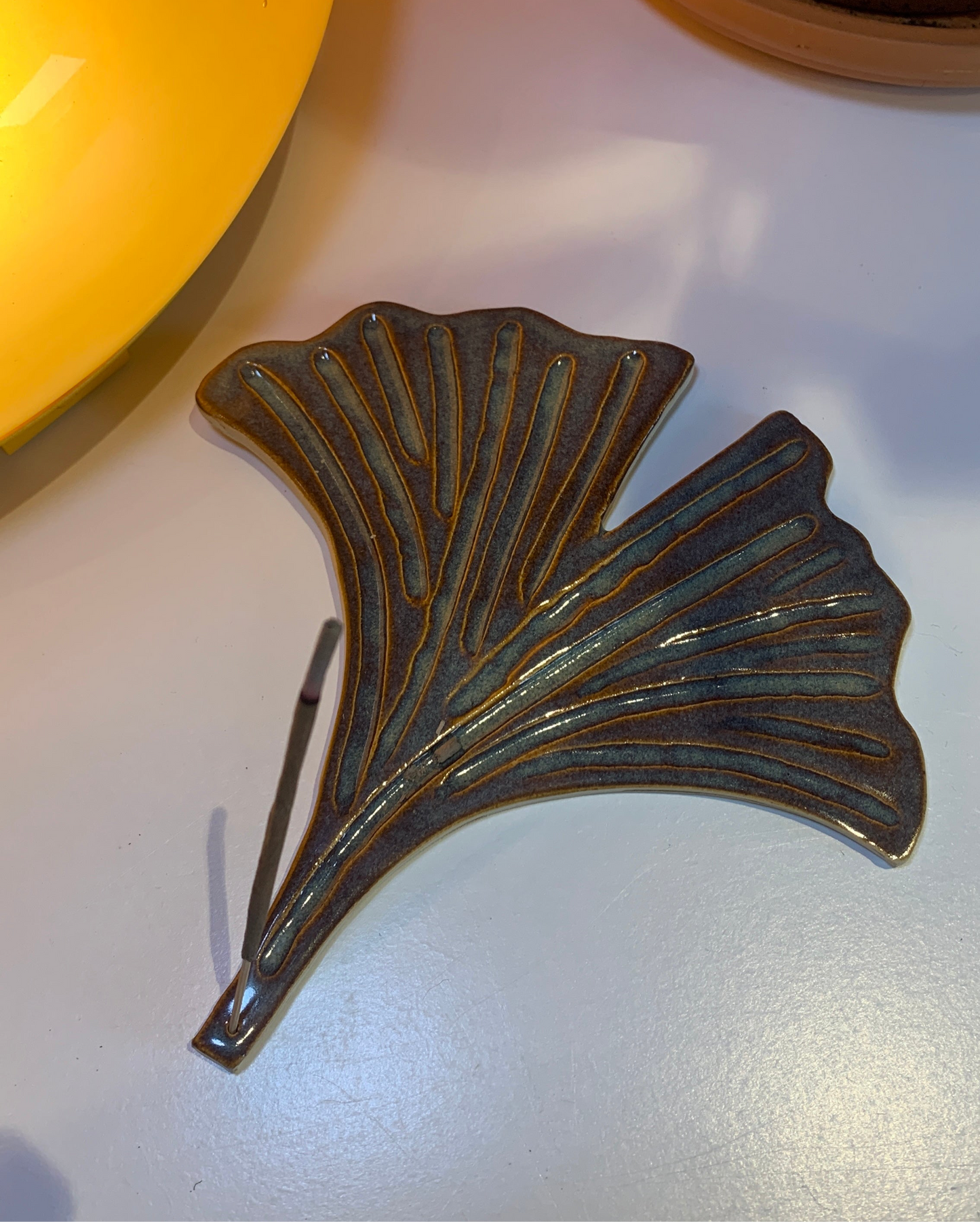 Wierookhouder ginkgo