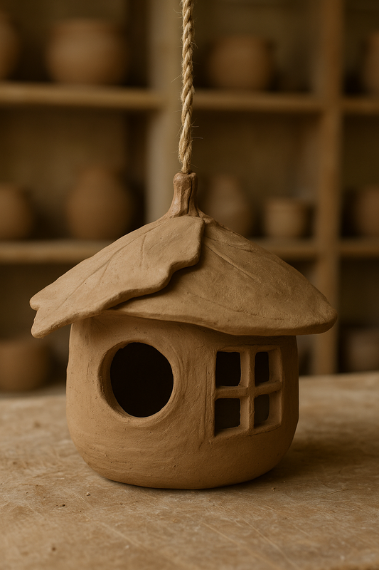 2-delige workshop: handvorm & schilder je eigen vogelhuisje