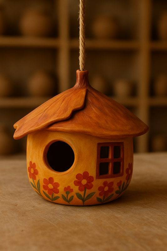 2-delige workshop: handvorm & schilder je eigen vogelhuisje