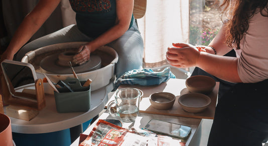 Vervolgcursus pottenbakken op de draaischijf (8 weken)